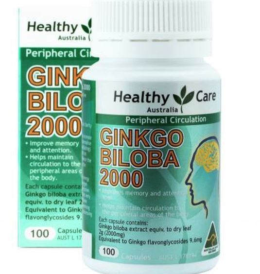 Healthy Care Ginkgo Biloba 2000mg