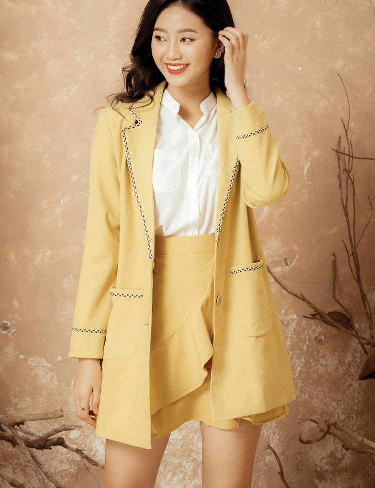 30+ Mẫu áo vest nữ kiểu Hàn Quốc công sở dành cho các nàng