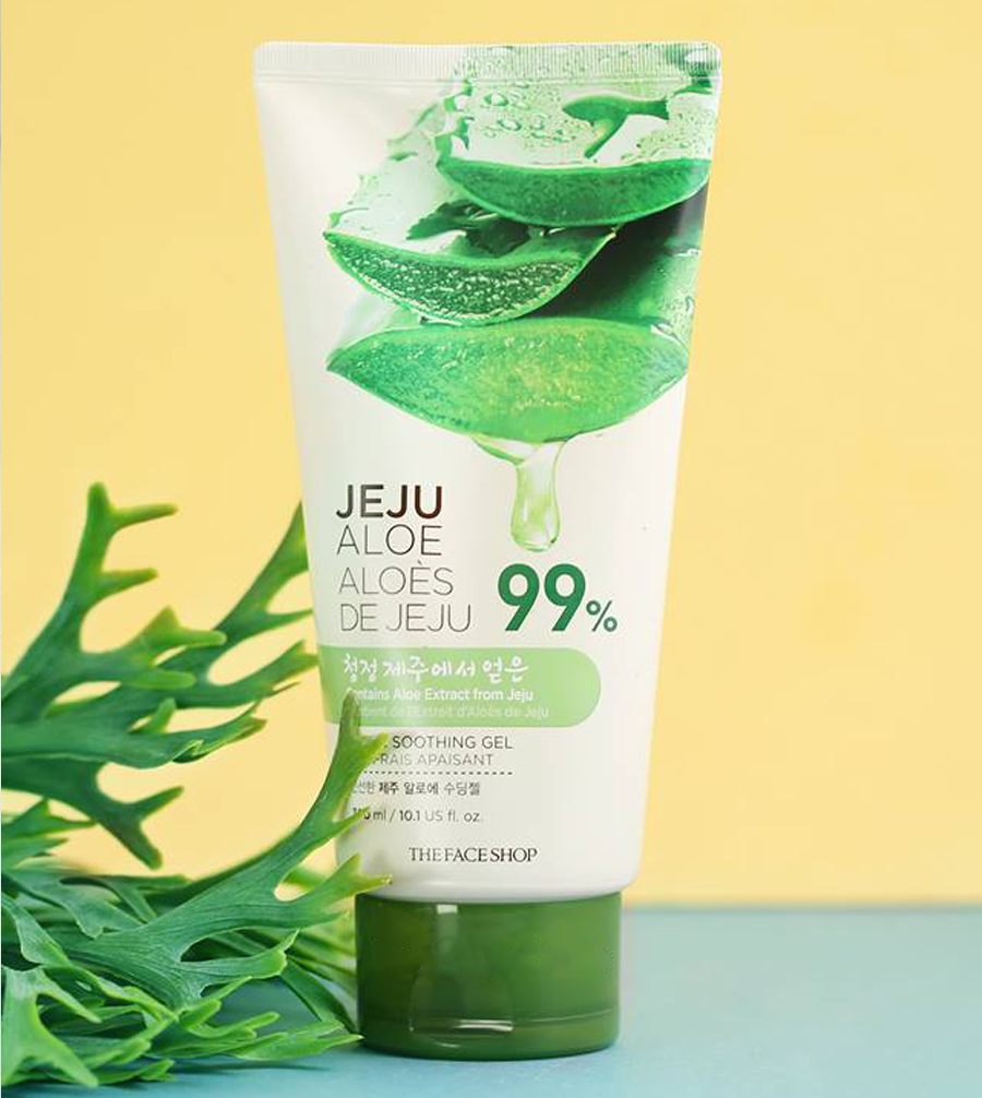 Review Gel dưỡng da nha đam The Face Shop Jeju Aloe 99%】