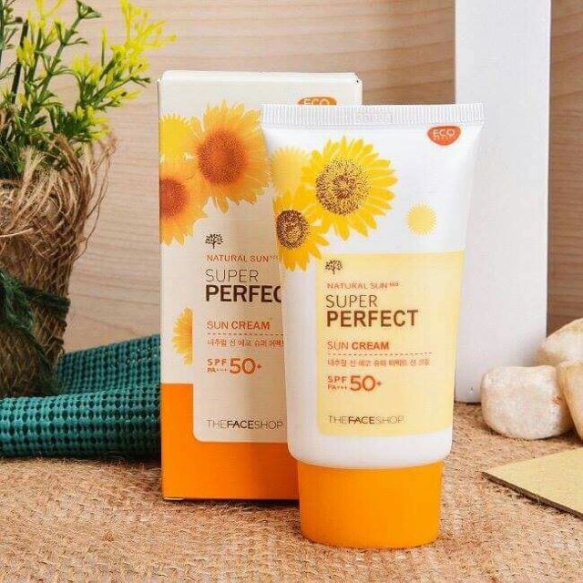 Kem Chống Nắng Super Perfect Sun Cream SPF50+ Hàn Quốc 50ml | Shopee Việt Nam